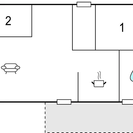 2 Bedroom In Strandvik Apartment